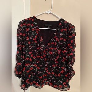 Banana Republic ruffle sleeve top